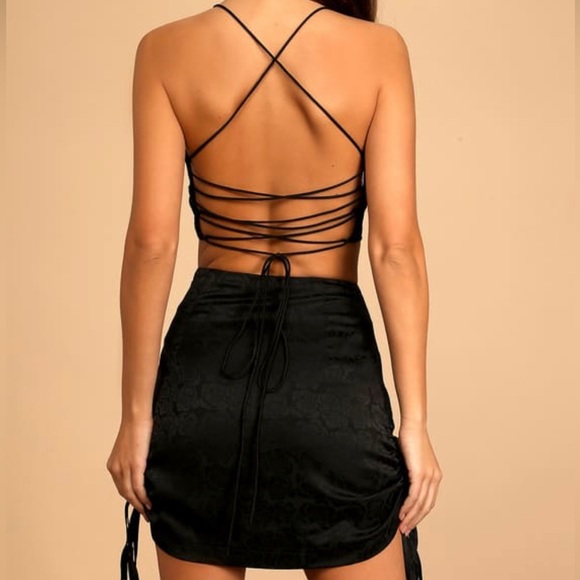 Lulus black 2 piece set - Picture 2 of 3